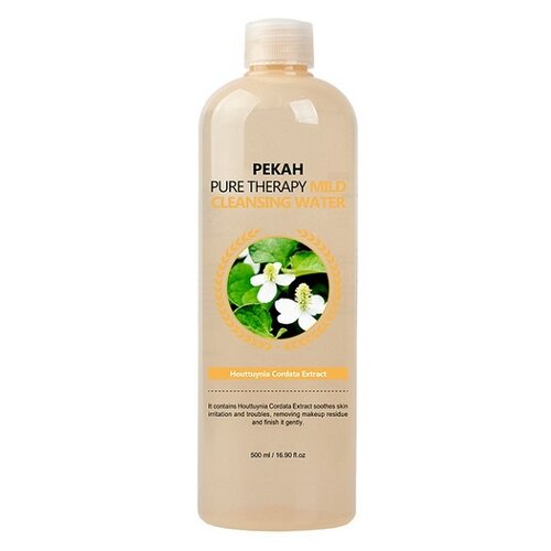 Мягкая очищающая вода для лица Pekah Pure Therapy Mild Cleansing Water 500ml