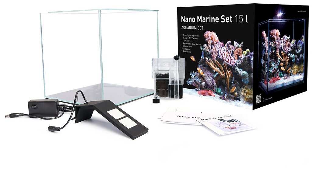 Нано-аквариум Aqualighter Nano Marine Set 15л