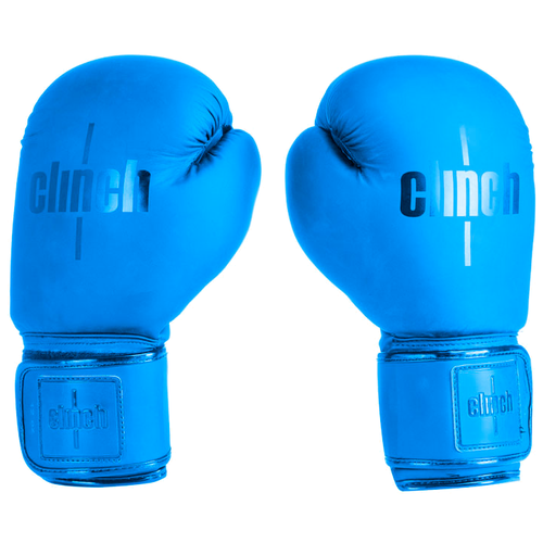 фото Боксерские перчатки clinch mist синий 8 oz
