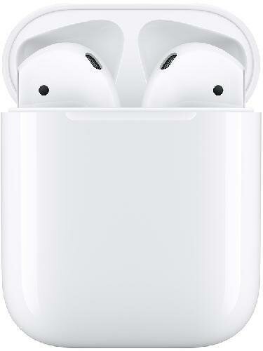 Беспроводные наушники Apple AirPods (2019) в зарядном футляре, белый