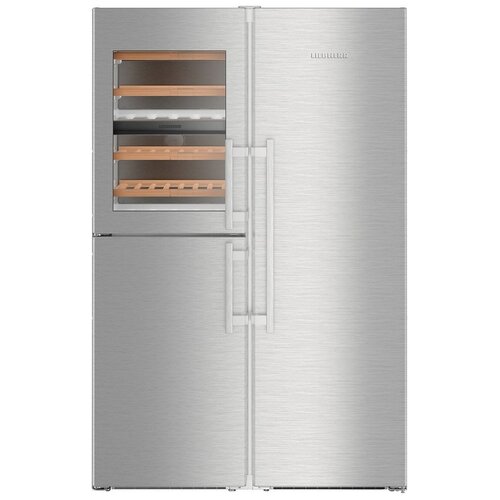 Холодильник Liebherr SBSes 8496, нержавеющая сталь