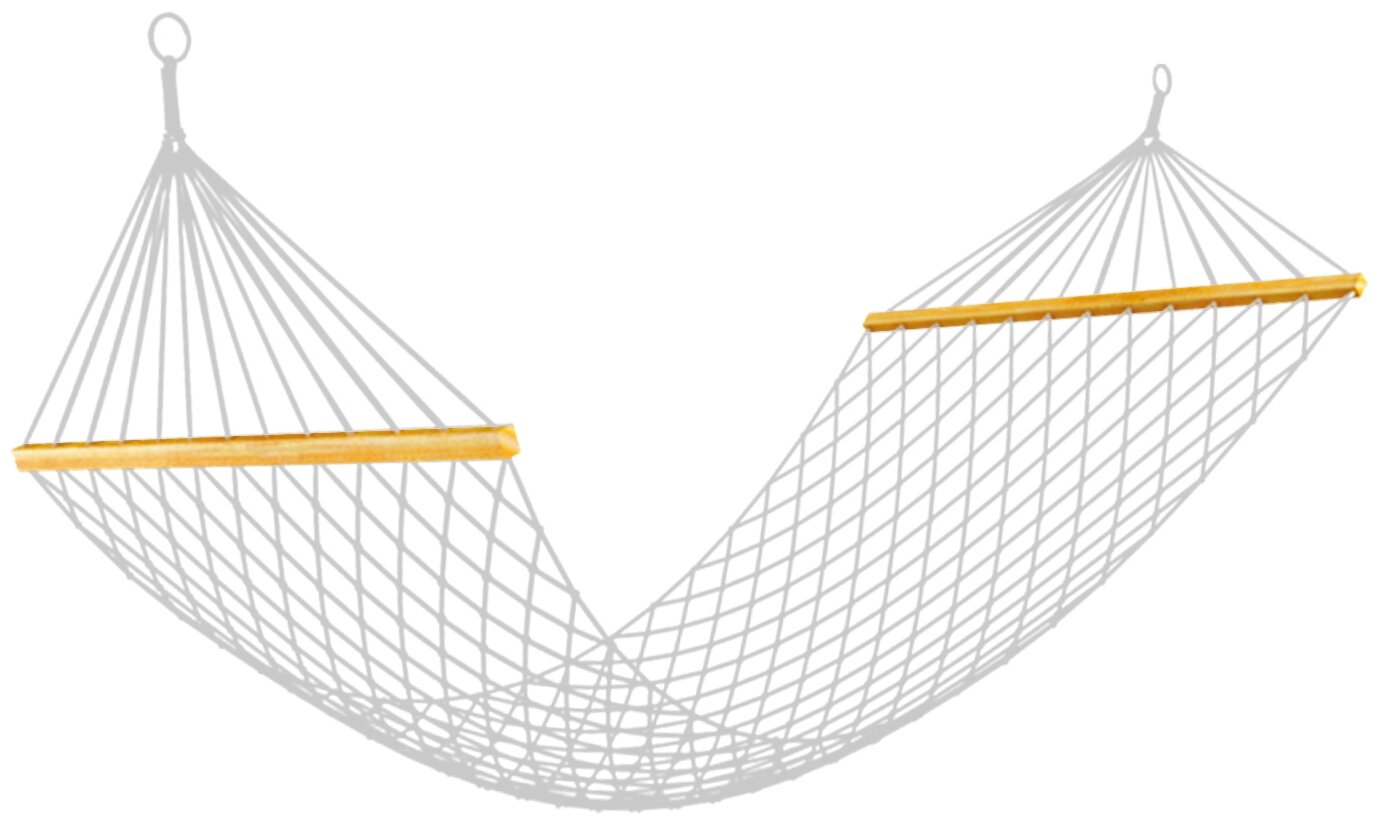 Гамак-сетка Ecos Ham-20 хлопковый, размер 200 x 80 см