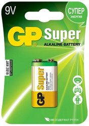 Батарейка крона GP Super 1604A-CR1 6LR61 Крона BL1