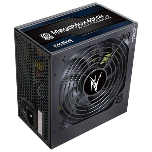 Блок питания Zalman ATX 600W ZM600-TXII V2 80+ (20+4pin) APFC 120mm fan 8xSATA RTL