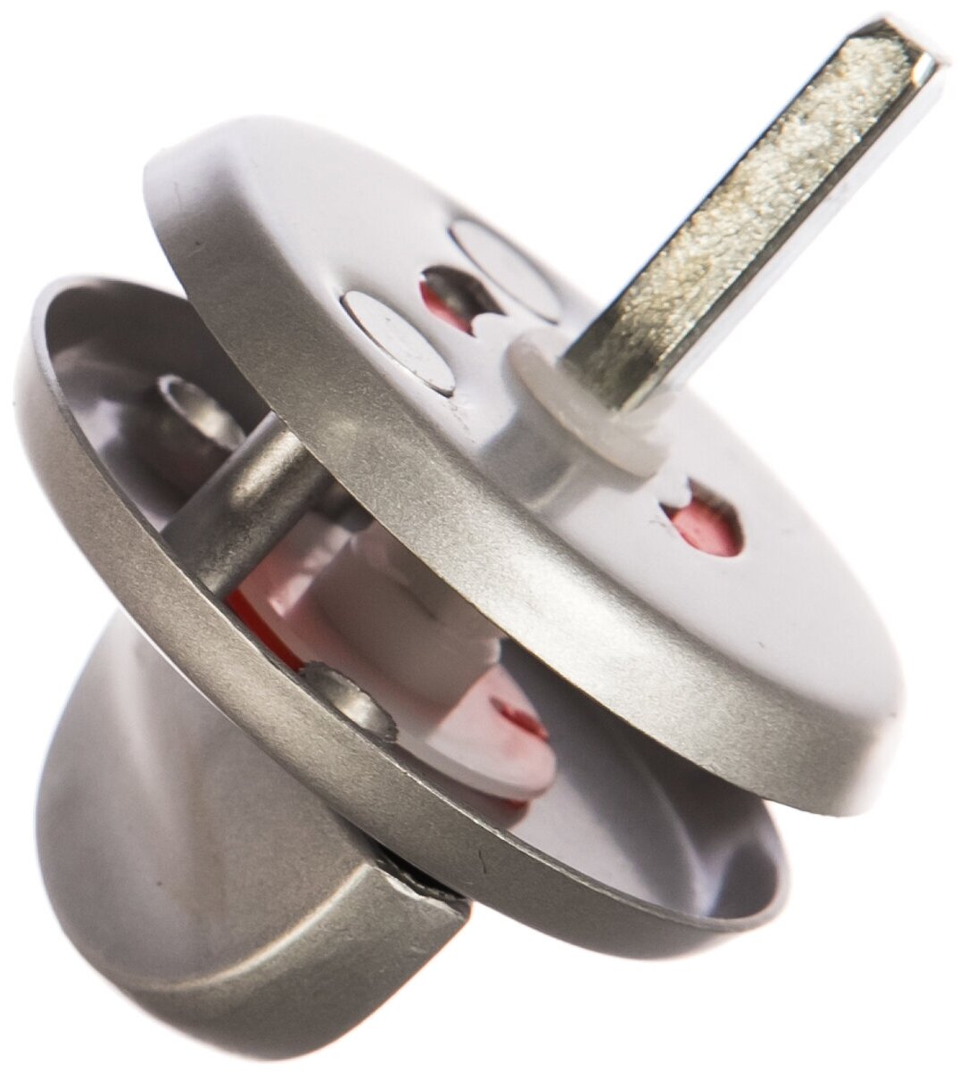 Фиксатор под ручку Фабрика замков Е 003, цвет матовый хром - фото №5