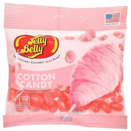 Jelly Belly Cotton Candy со вкусом сахарной ваты 70 гр