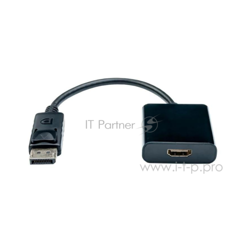 Адаптер DP TO Hdmi AT6852 Atcom AT6852 . переходник displayport m hdmi f atcom at6852