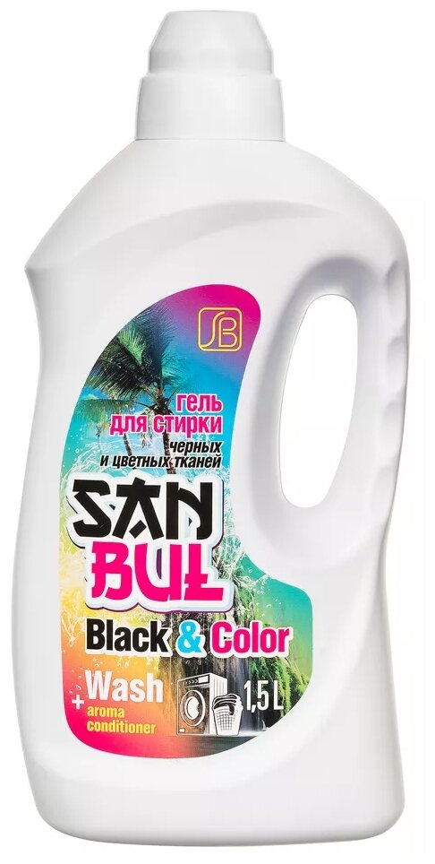 Гель для стирки SANBUL Black&Color