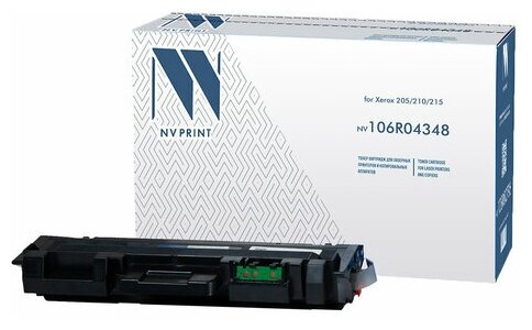 Картридж лазерный NV PRINT (NV-106R04348) для Xerox 205/210/215, ресурс 3000 страниц, черный