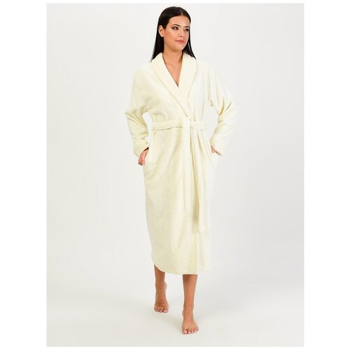фото Karna банный халат neva цвет: натуральный br58404 (l)