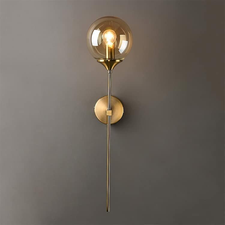 Настенный светильник,DAXGD,DG309107,цвет:Золотой,Стеклянный абажур