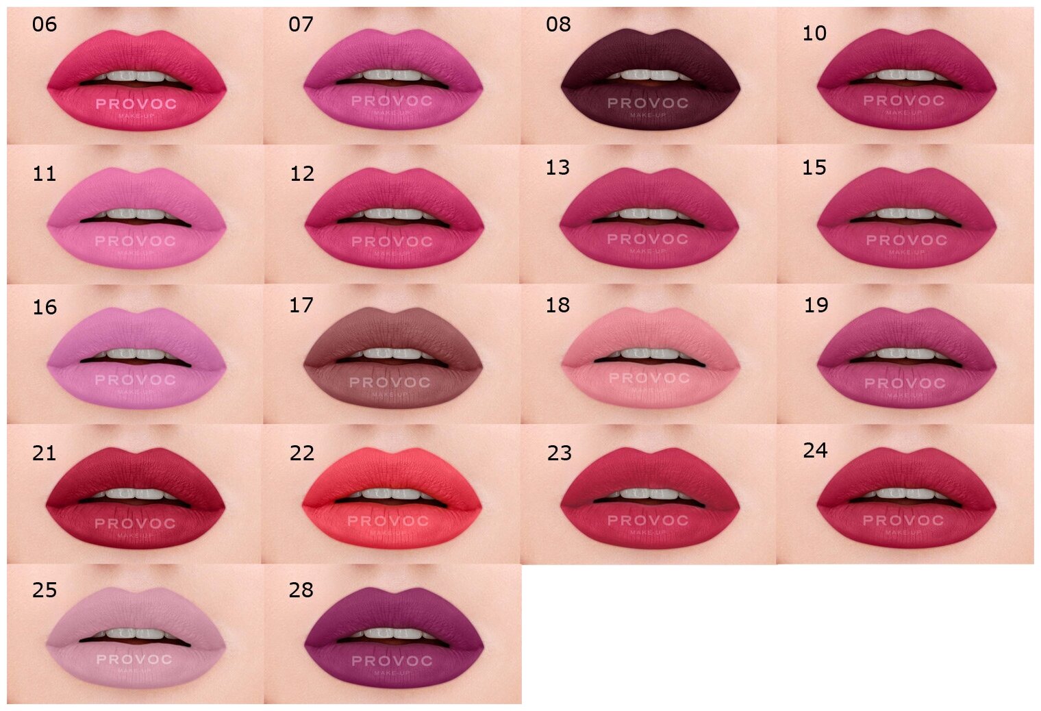 PROVOC Подводка гелевая в карандаше для губ, 38 карамельный / Gel Lip Liner Barely There - фото №11