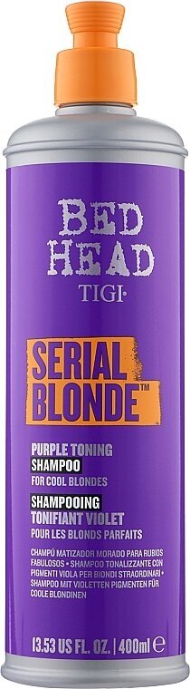 TIGI Bed Head Serial Blonde Purple Toning Shampoo Фиолетовый шампунь для светлых волос, 400 мл