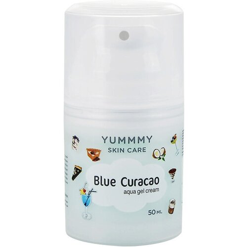 YUMMMY Аква-гель для лица Блю Кюрасао 50 мл