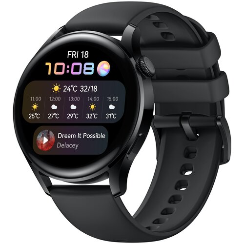 Умные часы HUAWEI Watch 3 Active, черный