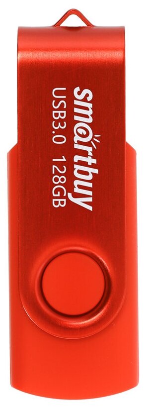 USB Flash Drive 128Gb - SmartBuy UFD 3.0 Twist Red SB128GB3TWR
