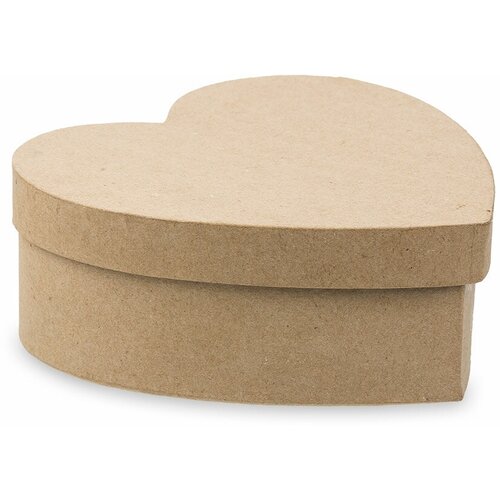 Заготовка для декорирования Love2art PAM-134 коробка папье-маше 20.3 х 20.3 х 7.6 см в форме сердца