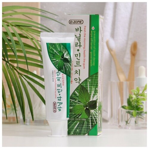 Зубная паста O-zone со вкусом мяты и ванили