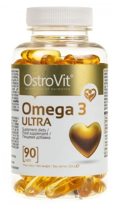 OstroVit Omega-3 Ultra (90 капс.), 90 шт.