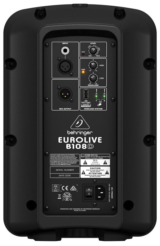Сателлит BEHRINGER Eurolive B108D — фото 1
