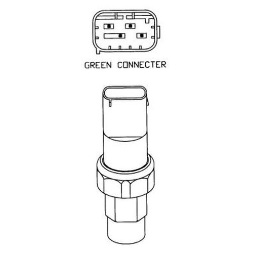 Пневматический выключатель кондиционера Nrf 38925 для BMW 5 серия E39, 7 серия E38