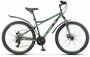 Велосипед взрослый STELS Navigator-710 MD 27.5 V020 Антрацитовый/зелёный/чёрный (LU093864*LU085137*16)