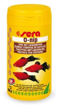 Лакомство SERA O-Nip для рыб, таблетки, 24шт