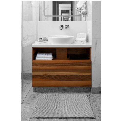 Коврик Arya из Синели 50x70 Softy Серый 719₽