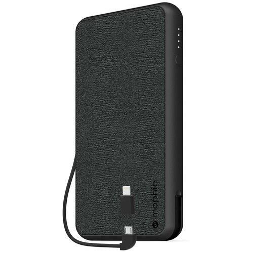 фото Аккумулятор mophie powerstation plus xl (fabric) 10000 mah, black