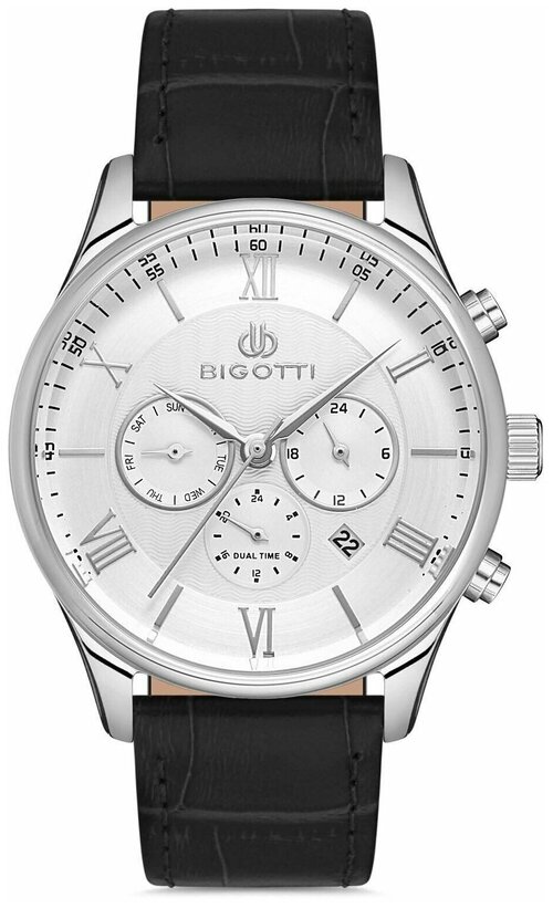Наручные часы Bigotti Milano Наручные часы Bigotti BG.1.10260-1 классические мужские, белый