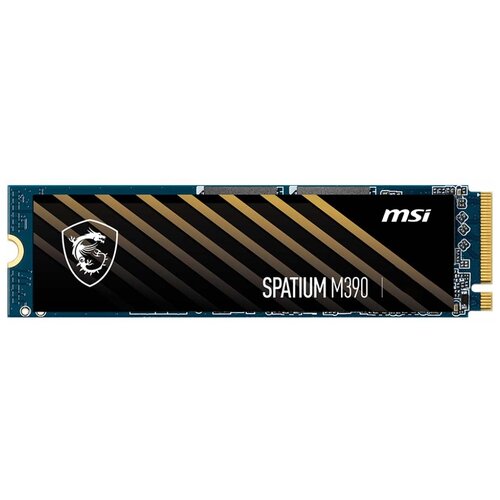 ssd накопитель western digital sn850 m 2 2280 500gb black wds500g1xhe Твердотельный накопитель MSI SPATIUM 500 ГБ M.2 Spatium M390