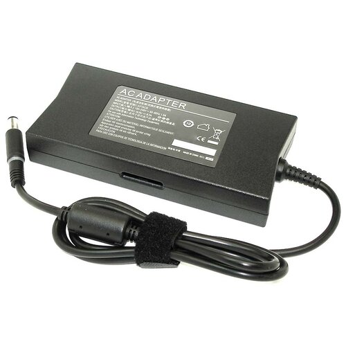 фото Блок питания (сетевой адаптер) для ноутбуков dell 19.5v 6.7a 7.4 pin 130w slim oem iqzip