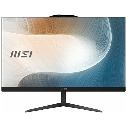 Моноблок MSI Modern AM242 11M-1209XRU 238 Intel Pentium Gold 7505 4ГБ 256ГБ SSD Intel UHD Graphics noOS черный 9s6-ae0121-1400 6886700₽