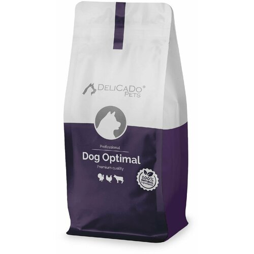 Сухой корм D-CaDo OPTIMAL для собак всех пород с говядиной, индейкой и курицей, 15 кг сухой корм delicado dog optimal для собак всех пород с говядиной индейкой и курицей 15 кг