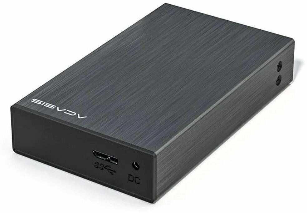 Корпус для двух жестких дисков Acasis DT-S2 USB 3.0, 2x2.5" SATA HDD на 1 TB - Черный