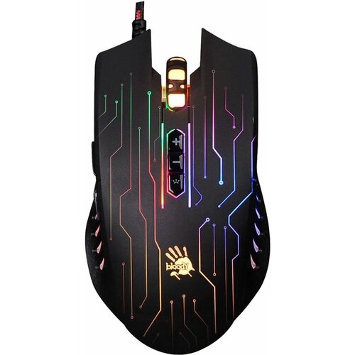 Мышь игровая проводная A4Tech Bloody Q82 черныйрисунок 227100₽