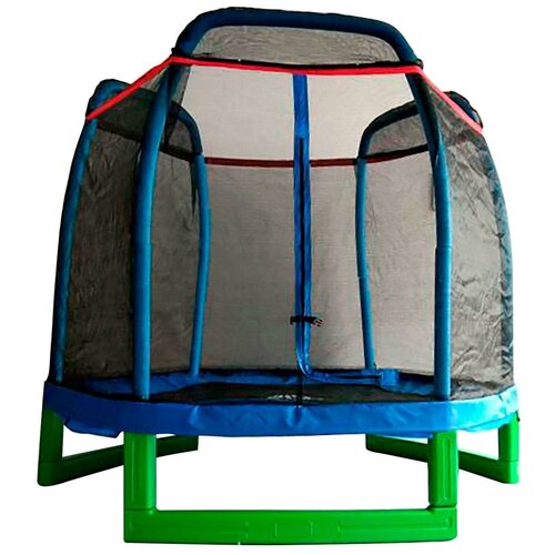 фото Батут dfc jump kids 7' синий, сетка (210см)