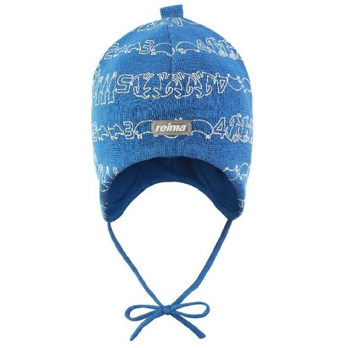 фото Шапка reima, размер 46, голубой
