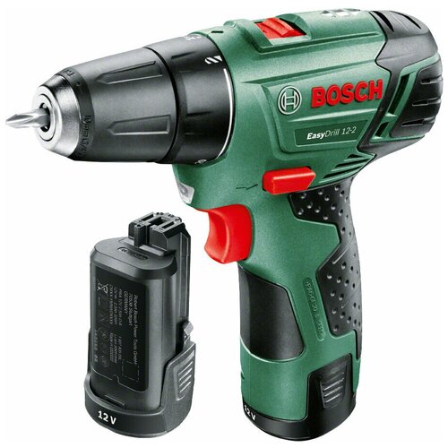 Дрель-шуруповерт аккумуляторная BOSCH DIY Bosch EasyDrill 12-2 (060397290X)