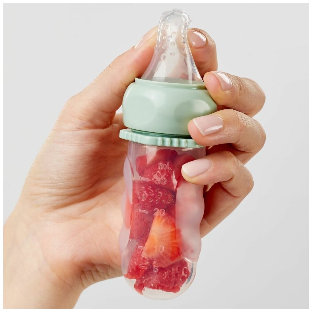 Ниблер-дозатор светло-зеленый Happy Baby/Хэппи Беби Zenith Infant Product - фото №12