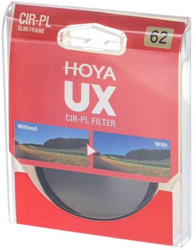 Светофильтр Hoya PL-CIR UX 62 мм поляризационный