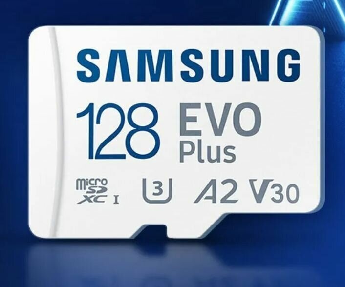 Карта памяти Samsung microSDXC 256GB EVO PLUS microSDXC Class 10 UHS-I, U3 + SD адаптер MB-MC256KA/KR - фото №6