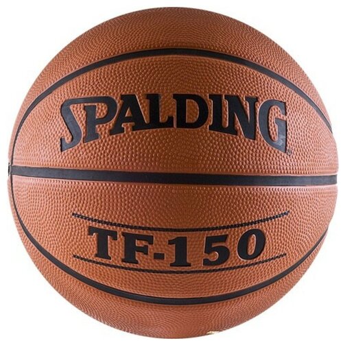 фото Баскетбольный мяч spalding tf-150 №7, р. 7 коричневый/черный