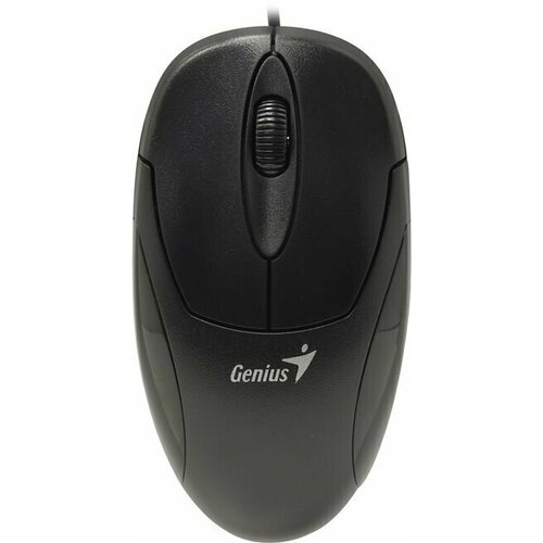 Мышь проводная Genius Xscroll V3, оптическая, USB, черный (31010021400)