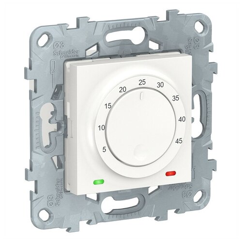 Терморегулятор Schneider Electric Unica New 8A белый (RAL 9003)