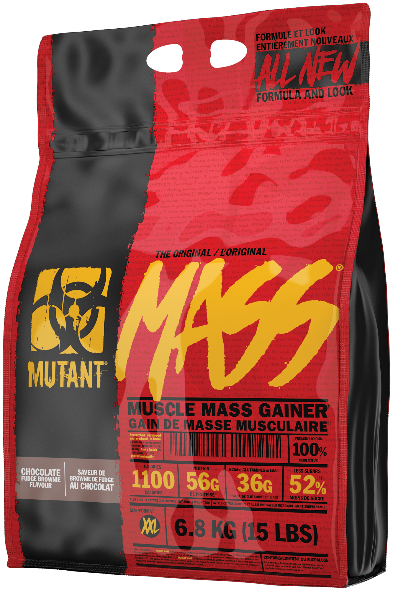 Fit Foods Mutant Mass, 6800 g (шоколадный брауни)
