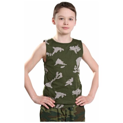 фото Майка бвр, размер 36/134-140, r27 березка белая