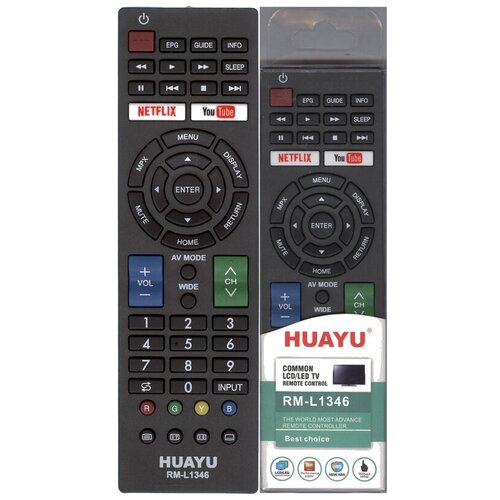 фото Пульт универсальный huayu для sharp lcd tv rm-l1346 hrm1428