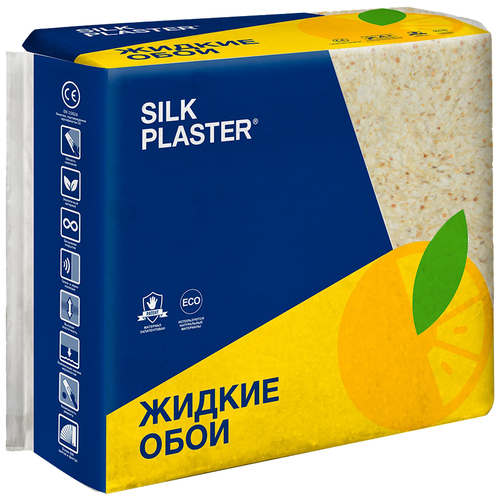 Жидкие обои SILKPLASTER SILK PLASTER Absolute А153, крем-брюле, 868 гр