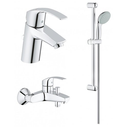 Комплект для ванной со смесителем Grohe Eurosmart 123570N